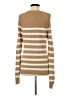 Ann Taylor LOFT 100% Cotton Stripes Tan Pullover Sweater Size S - photo 2