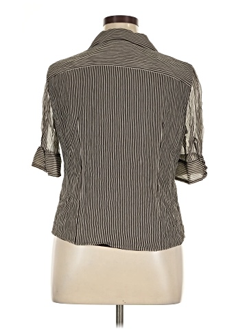 AK Anne Klein Short Sleeve Blouse (view 2)