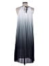 Worthington 100% Polyester Gray Casual Dress Size S - photo 2