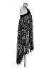 Toccin 100% Polyester Graphic Black Casual Dress Size 8 - photo 4