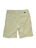 Zara Solid Green Khaki Shorts Size 7 - photo 2