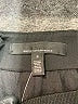 White House Black Market 100% Polyester Metallic Silver Casual Pants Size S - photo 7