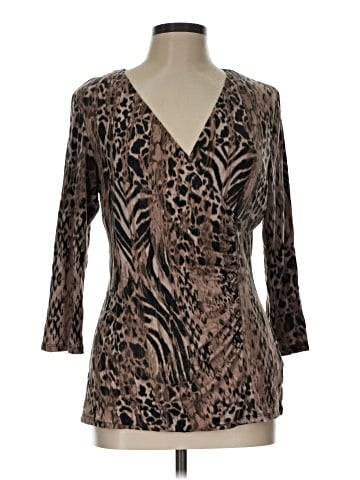 Dana Buchman 3/4 Sleeve Blouse (view 1)