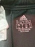 Adidas 100% Polyester Black Track Pants Size 11 - 12 - photo 3