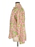 Lilly Pulitzer Floral Pink Long Sleeve Blouse Size XL - photo 5