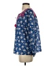 J.Crew 100% Cotton Blue Long Sleeve Blouse Size S - photo 5