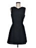 Max Studio Solid Black Cocktail Dress Size 6 - photo 1