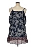 Xhilaration Blue Sleeveless Blouse Size XL - photo 2