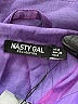 Nasty Gal Inc. 100% Polyester Purple Jacket Size 4 - photo 6