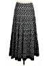 Studio M Print Black Casual Skirt Size S - photo 2