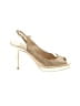 Jimmy Choo Gold Heels Size EU 37 1/2 - photo 1
