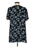 DR2 100% Polyester Black Short Sleeve Blouse Size S - photo 2