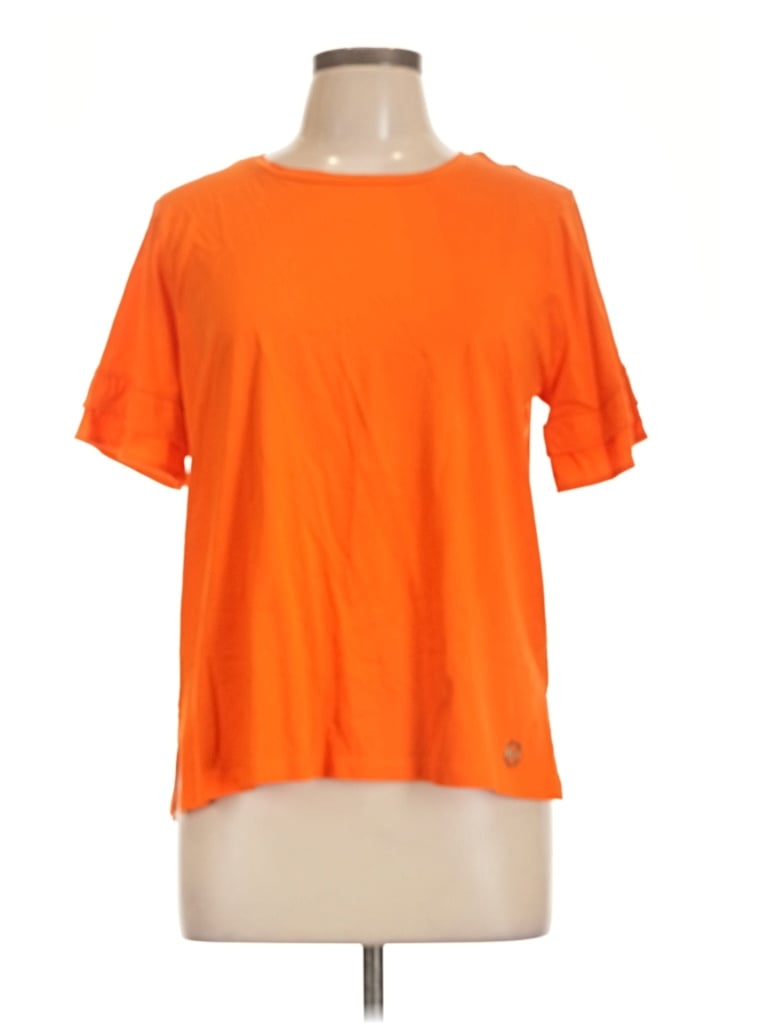 Pre-owned Michael Michael Kors Short Sleeve T-shirt In Orange