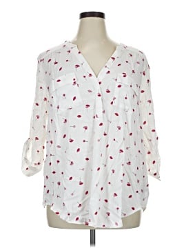 Torrid 3/4 Sleeve Button-Down Shirt (view 1)