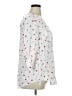 Torrid Hearts White 3/4 Sleeve Button-Down Shirt Size 1X Plus (1) - photo 4