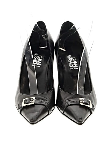 Gianni Versace Vintage Leather Heels (view 2)