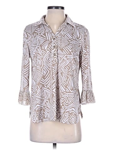 MULTIPLES 3/4 Sleeve Blouse (view 1)