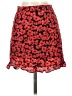 Zara Floral Red Casual Skirt Size XS - photo 1