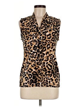 Anne Klein Sleeveless Button Down Shirt