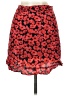 Zara Floral Red Casual Skirt Size XS - photo 2