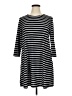 Bobbie Brooks Stripes Black Casual Dress Size XL - photo 1