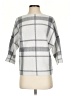 Adrienne Vittadini Plaid Gray Pullover Sweater Size S - photo 1