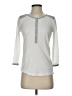 J.Crew White 3/4 Sleeve Top Size S - photo 1