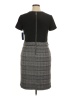 Apt. 9 Houndstooth Gray Casual Dress Size 14 - photo 2