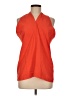 Unbranded 100% Polyester Orange Sleeveless Blouse Size M - photo 1