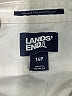Lands' End Ivory Long Sleeve Button-Down Shirt Size 14 (petite) - photo 7