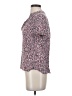 Entro 100% Rayon Animal Print Pink Short Sleeve Blouse Size S - photo 5