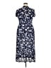 River Island Floral Blue Casual Dress Size 18 - photo 2