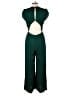 Reformation Solid Green Jumpsuit Size 8 - photo 2