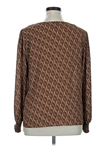 Worthington Long Sleeve Blouse (view 2)