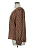 Worthington 100% Polyester Brown Long Sleeve Blouse Size XL - photo 5