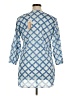 Roller Rabbit 100% Cotton Blue 3/4 Sleeve Blouse Size XL - photo 2