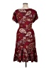 Apt. 9 Paisley Burgundy Casual Dress Size 1X - photo 2