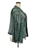 Wet Seal 100% Polyester Green Kimono Size 2X - photo 4