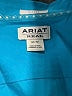 Ariat Teal Long Sleeve Button-Down Shirt Size M - photo 7