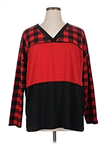 Southern Stitch Long Sleeve Blouse (view 1)