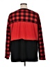 Southern Stitch Color Block Red Long Sleeve Blouse Size XL - photo 2