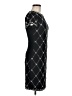 Betsy & Adam Argyle Black Cocktail Dress Size 6 - photo 4