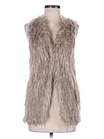 Sebby Collection Faux Fur Vest (view 1)