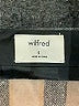 Wilfred Plaid Brown Wool Skirt Size 4 - photo 4
