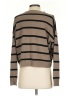 Shein 100% Acrylic Stripes Brown Pullover Sweater Size S - photo 2