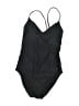 Aerie Solid Black One Piece Swimsuit Size M - photo 1