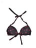 Assorted Brands Hearts Black Swimsuit Top Size M - photo 1