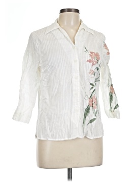 Alfred Dunner 3/4 Sleeve Button-Down Shirt (view 1)