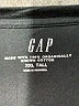 Gap Black 3/4 Sleeve T-Shirt Size XXL (tall) - photo 7