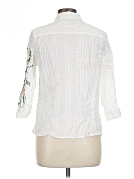 Alfred Dunner 3/4 Sleeve Button-Down Shirt (view 2)